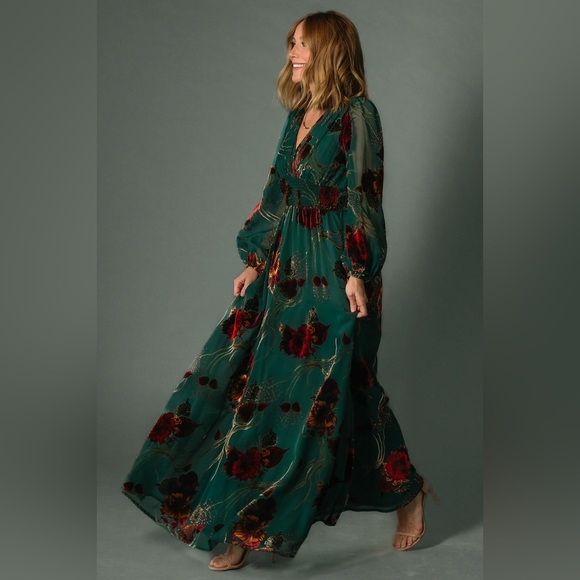 Baltic Born - Mikla Maxi Dress (Large - Jade) - Picture 2 of 4